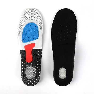 Sports insoles for men and women, sweat absorbing, breathable and shock-absorbing insoles - Korvel
