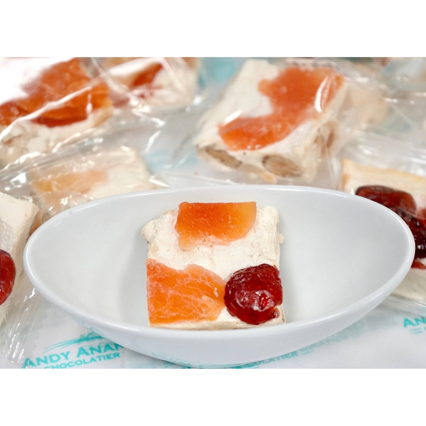 Nougat aux fruits et amandes rôties Andy Anand - 7 oz de délice gourmet