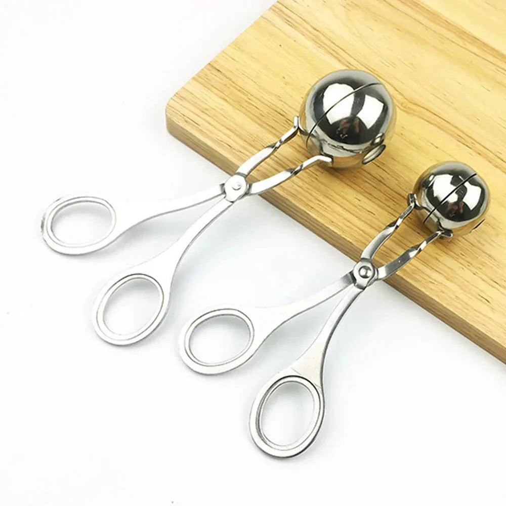 Stainless Steel Meatball Tongs - Korvel