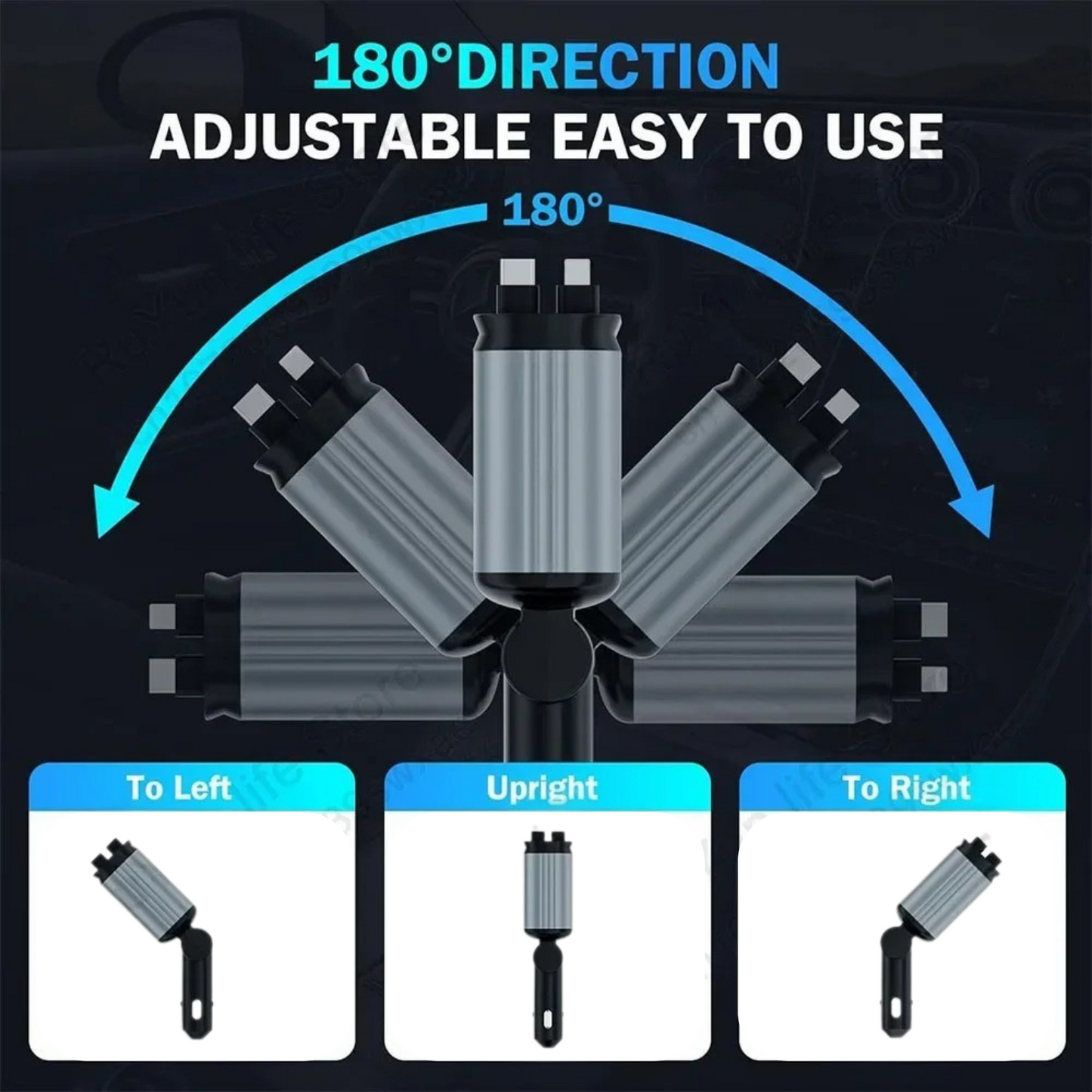 StarCharge 4-in-1 Car Adapter - Korvel