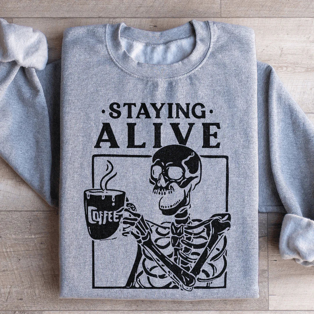 Sudadera Staying Alive