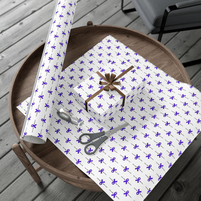 Aquí todavía. Todavía aquí. Papel de regalo