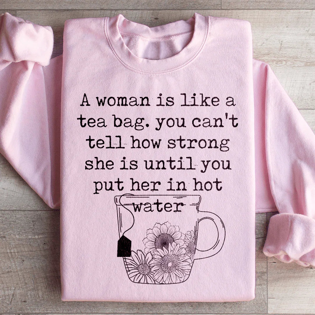 Empowering Strong Woman Sweatshirt