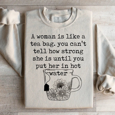 Empowering Strong Woman Sweatshirt