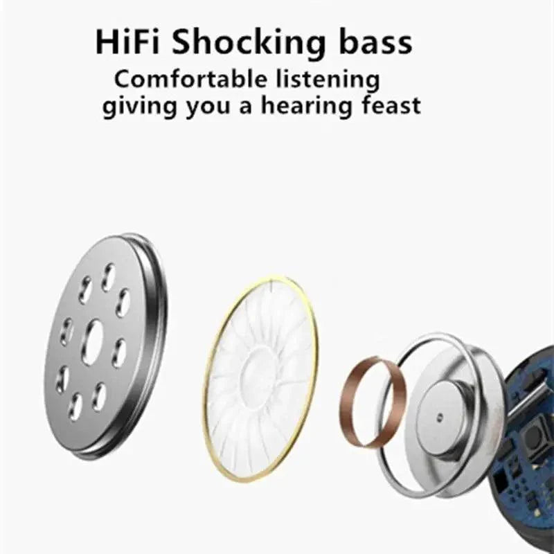 Premium Wireless Bluetooth Earbuds - Magnetic Sports Headphones with Noise Cancellation & IPX6 Waterproof - Korvel