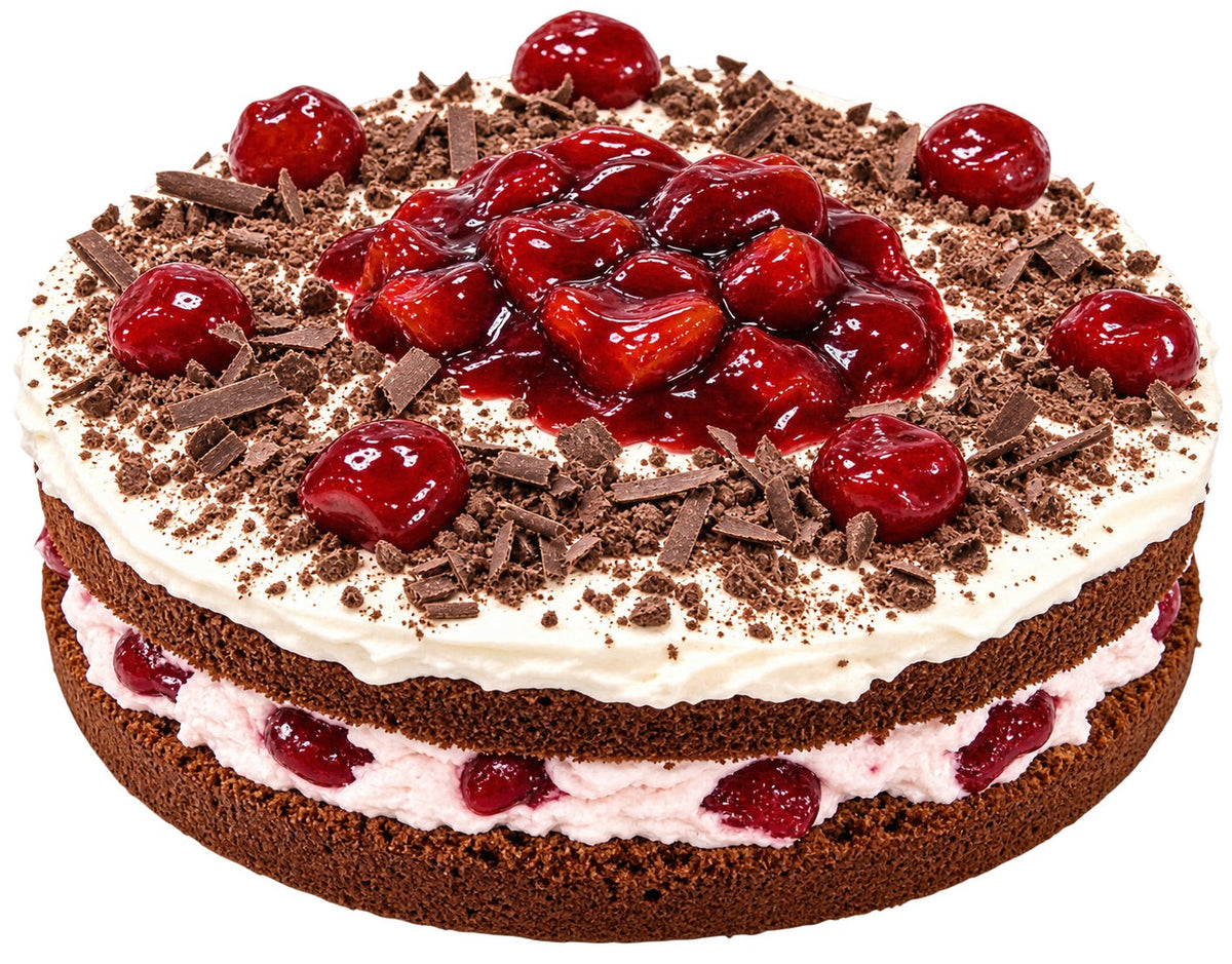 Pastel de Selva Negra Sin Azúcar Andy Anand - Amigable con Keto, 2.8 lbs