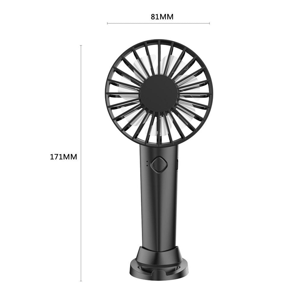 Ventilateur de cou rechargeable portable pour un confort en extérieur