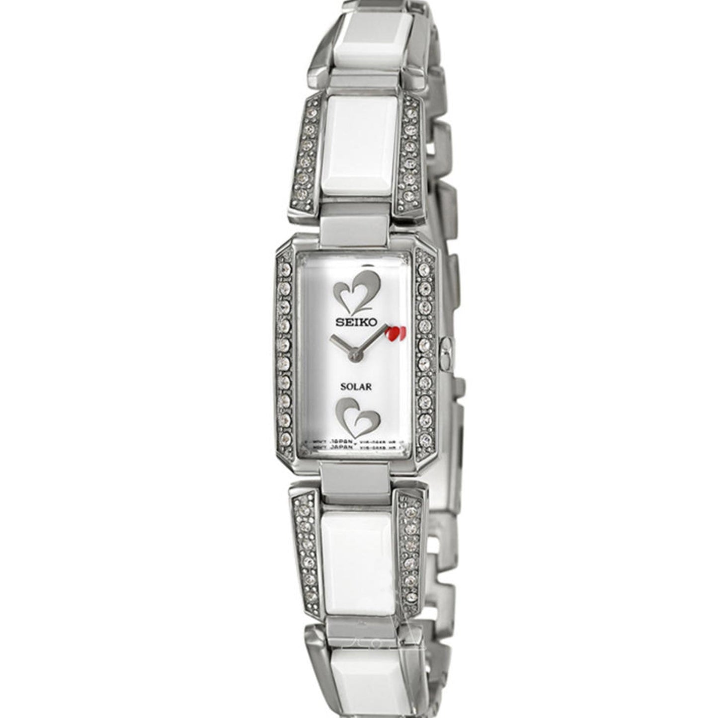 Seiko Women's Solar Watch - Elegant Silver Design