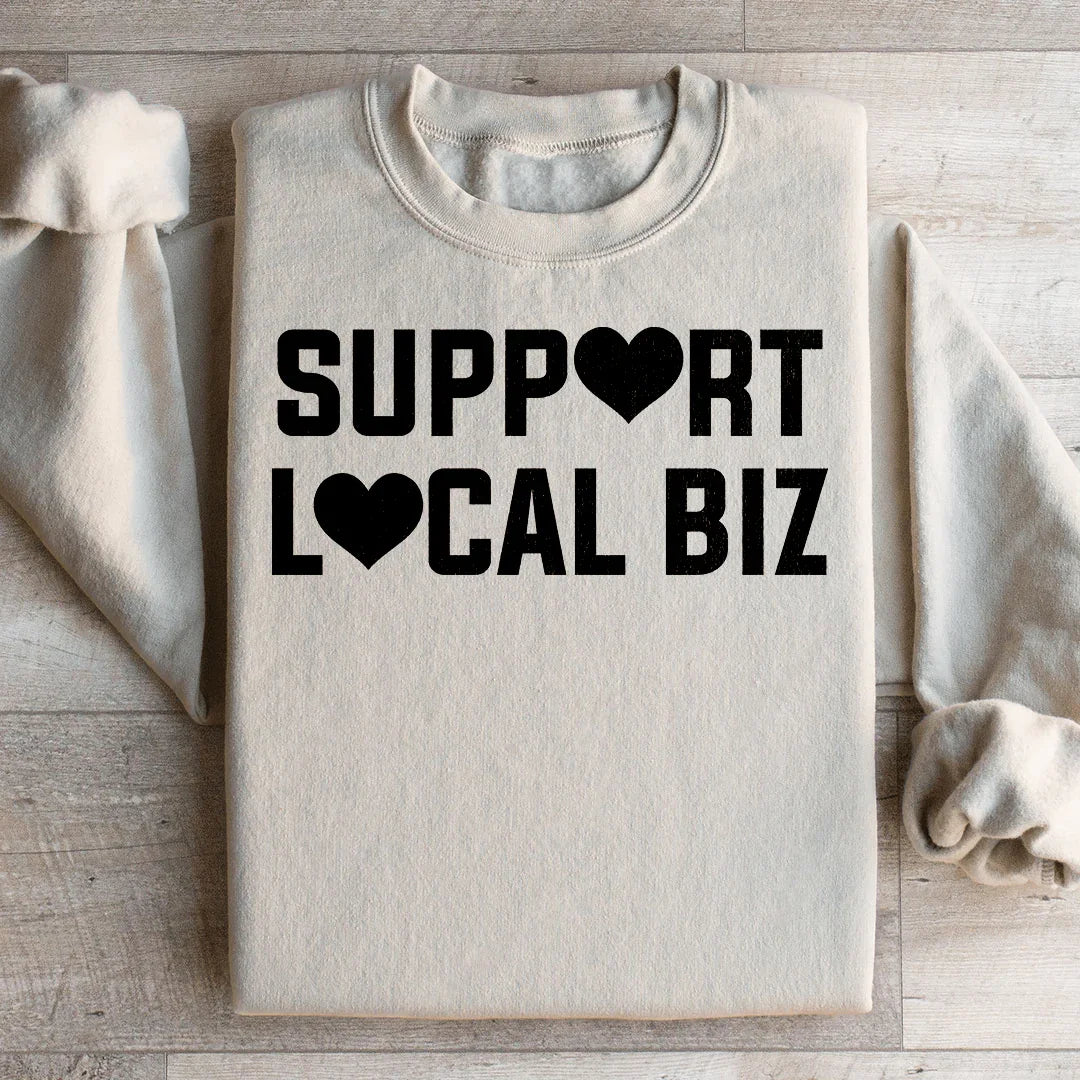 Sudadera Apoya a los Negocios Locales