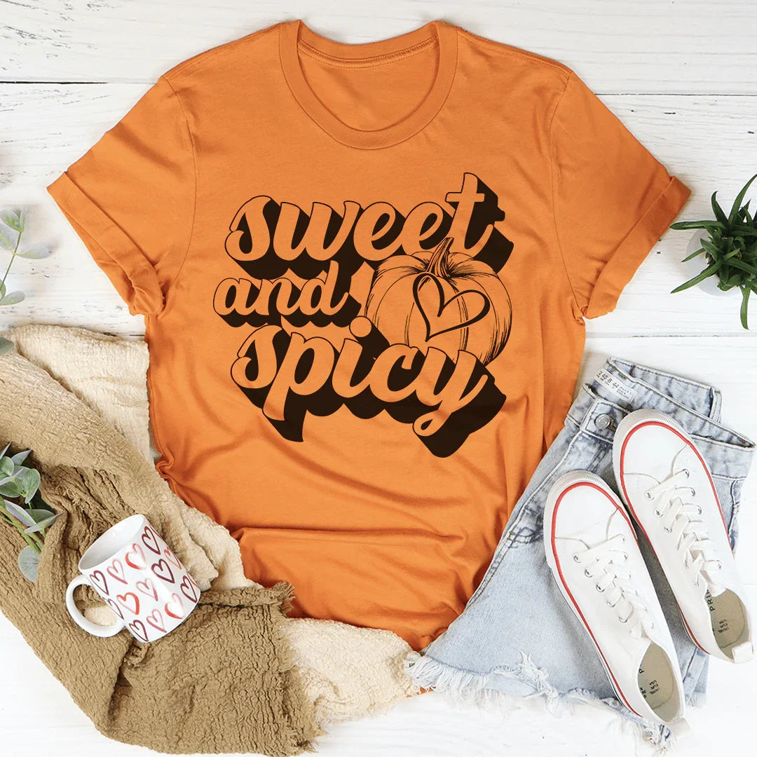 Camiseta dulce y especiada