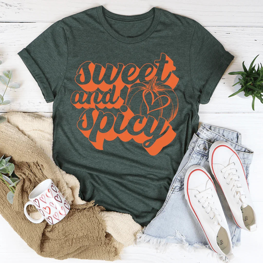 Camiseta dulce y especiada