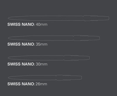 Precision Swiss Nano Dart Points - Korvel