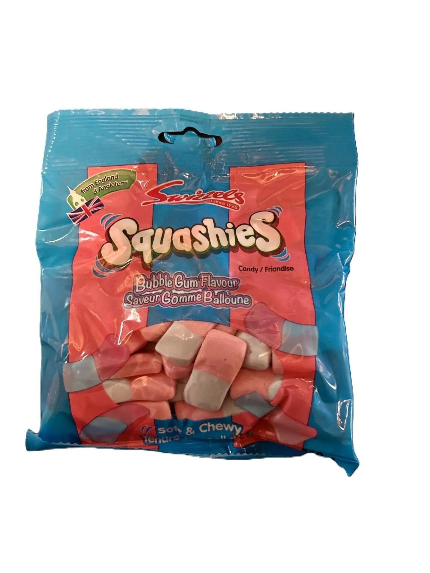 Swizzles Squashies Original Bubblegum – Soft & Sweet Chewy Candies 120g Bag (UK) - Korvel