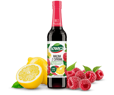 Lowicz Raspberry Lemon Syrup - 400ml