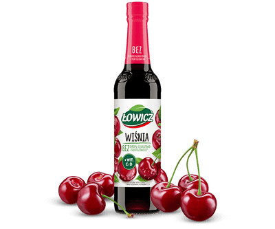 Lowicz Cherry Syrup - 400ml