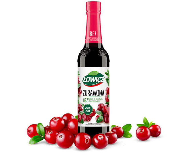 Lowicz Cranberry Syrup - 400ml