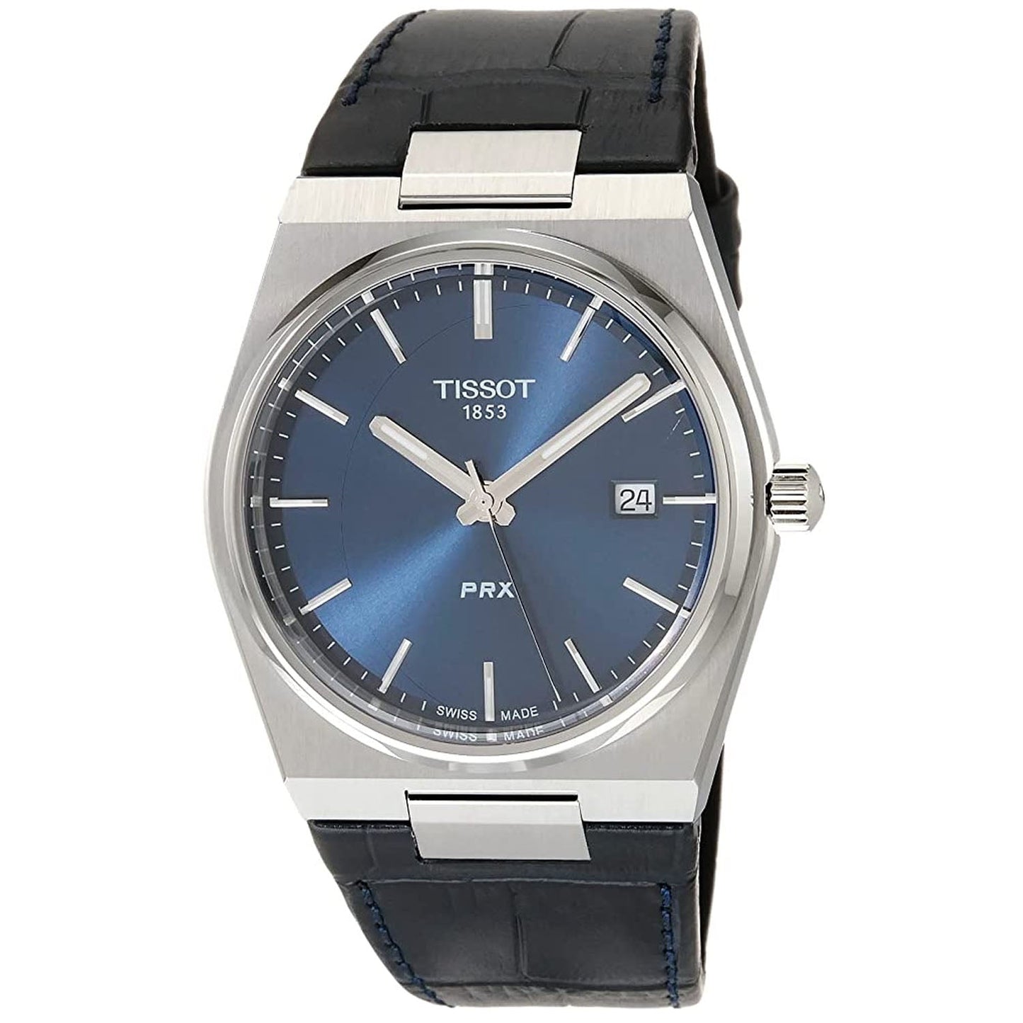 Reloj Tissot PRX para Hombre - Esfera Azul Elegante