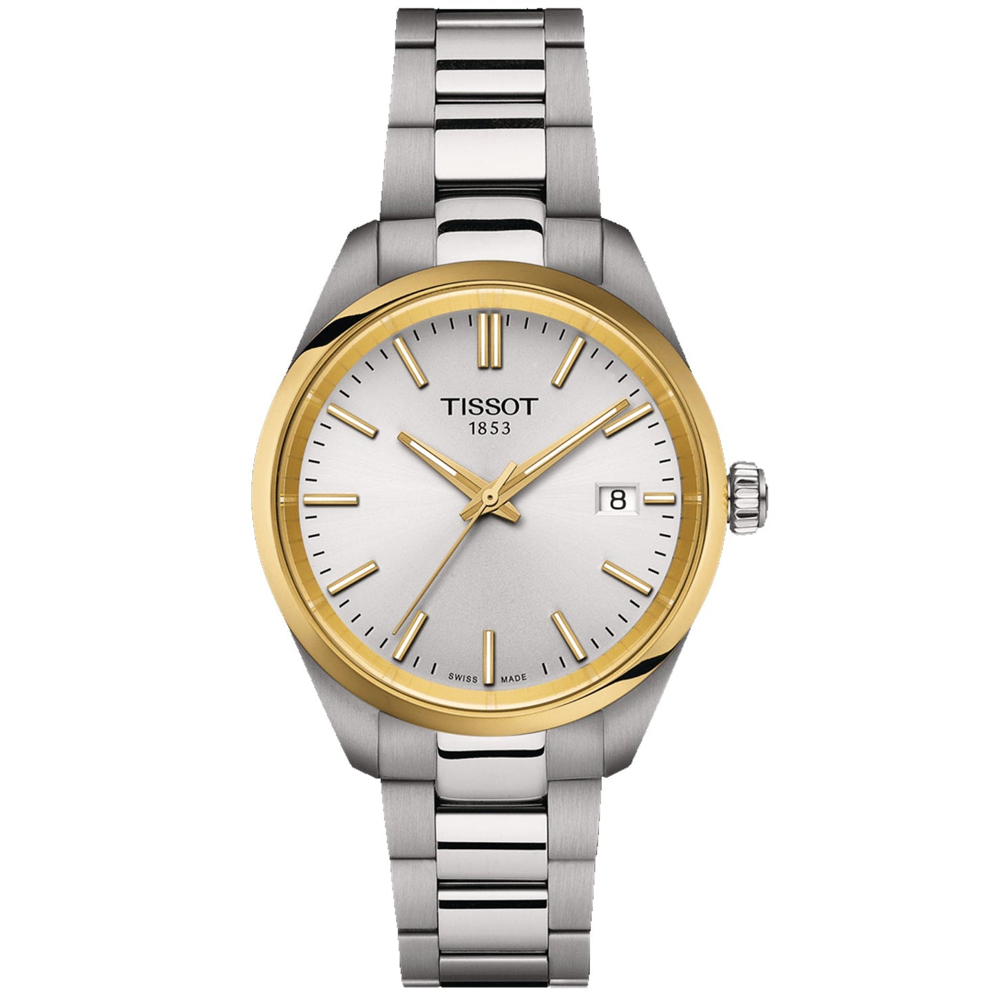 Reloj de Pulsera de Plata Tissot PR 100 para Mujer