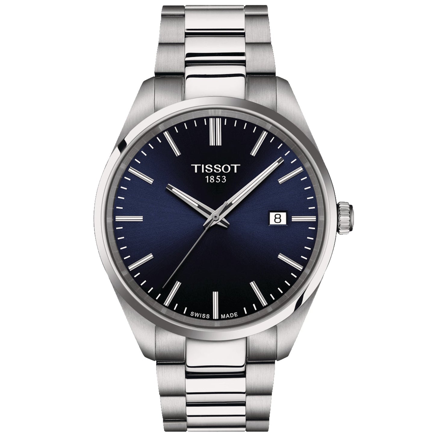 Montre Tissot PR 100 pour homme en acier inoxydable