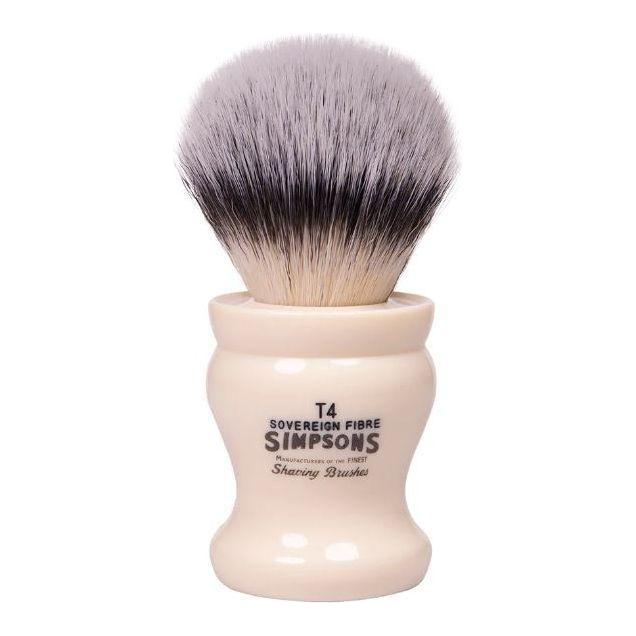 Brocha de Afeitar Sintética de Grado Soberano Simpson Tulip T4