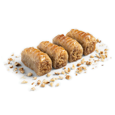 Moda Baklava – Tahini con nueces, paquete para fiestas, 100 unidades, 2800 g