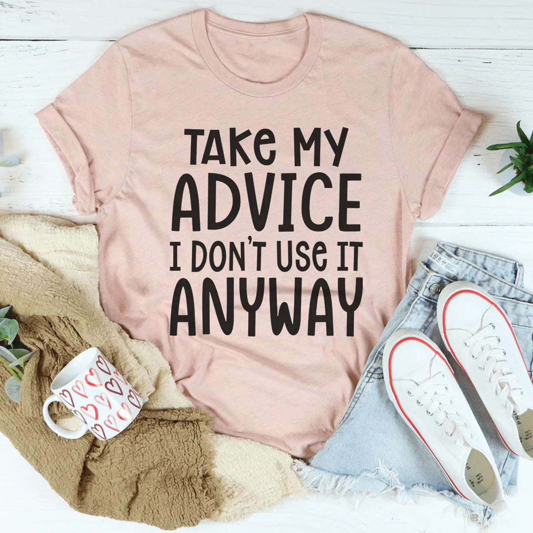 Toma Mi Consejo Tee