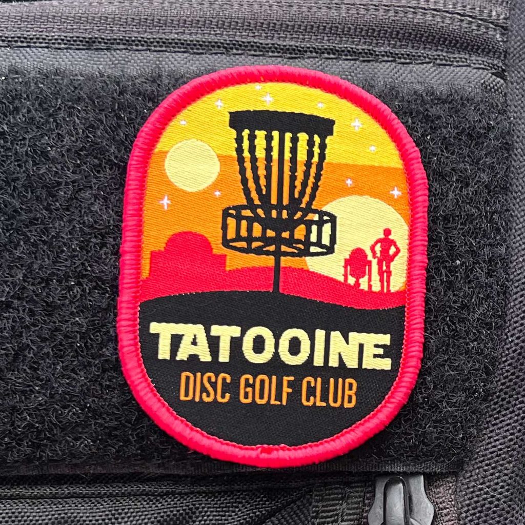 Parche de Disc Golf Tatooine - Gancho y Bucle