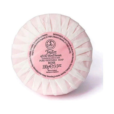 Savon pur végétal à la rose Taylor of Old Bond Street 100g