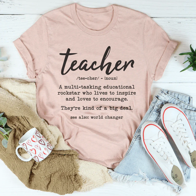 Teacher Multi-Tasking Educational Rockstar T-Shirt