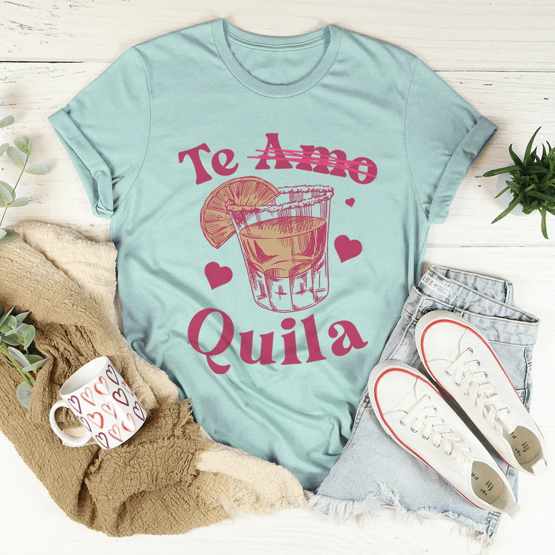 Camiseta de San Valentín con tequila