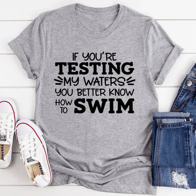 Testing My Waters Tee - Korvel