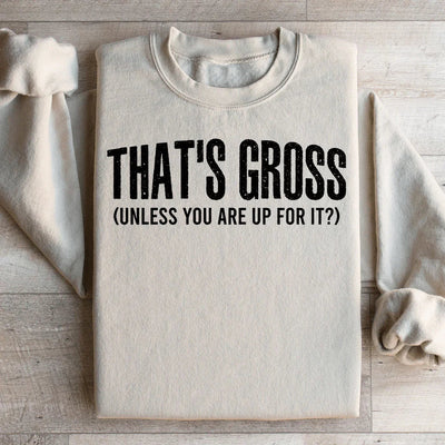 Sweatshirt "C'est Dégoûtant"
