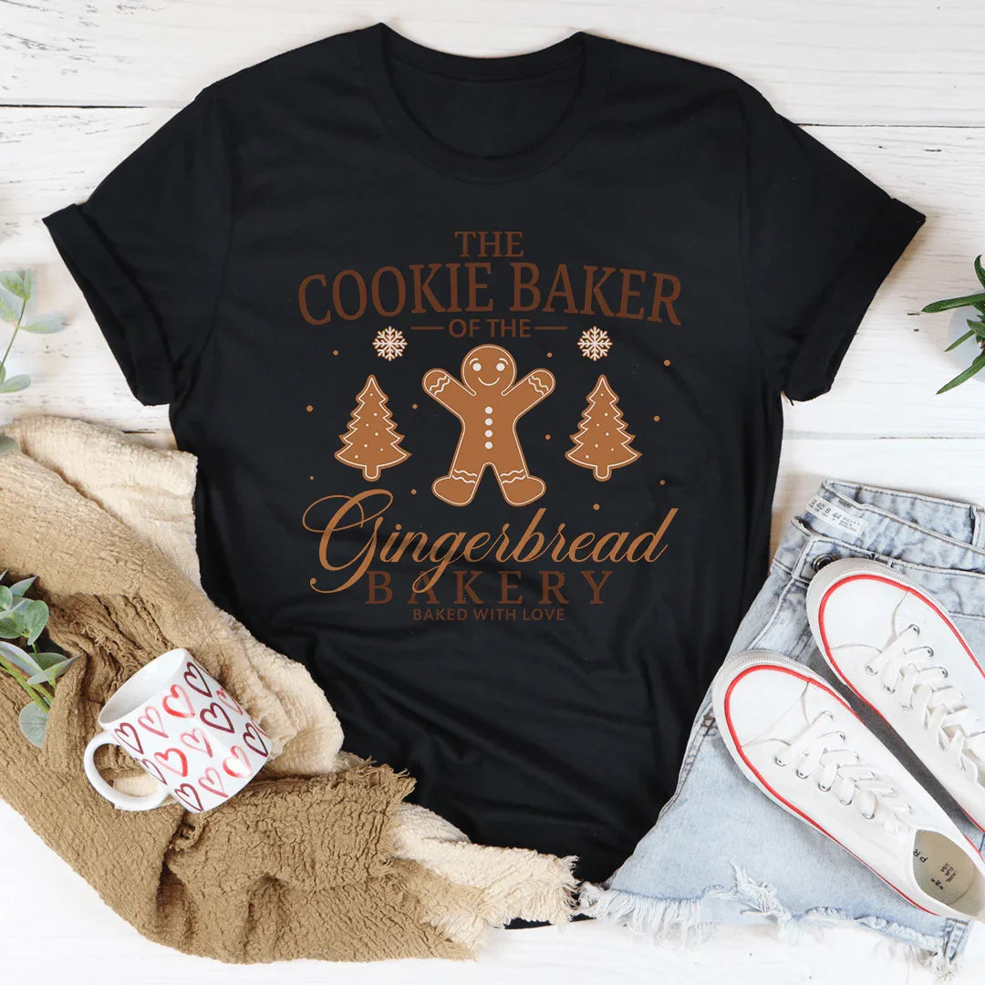 The Cookie Baker T-Shirt - Baked with Love