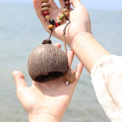 The Forest Woodblock - Handheld Natural Seed Percussion Instrument