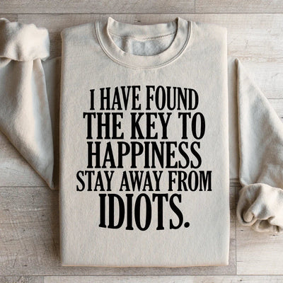 The Key To Happiness Sweatshirt