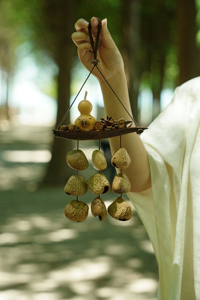 The Lucky Gourd Ark - Handcrafted Wind Chime