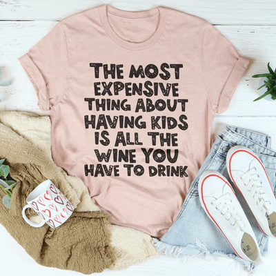 Lo más caro de tener una camiseta para niños
