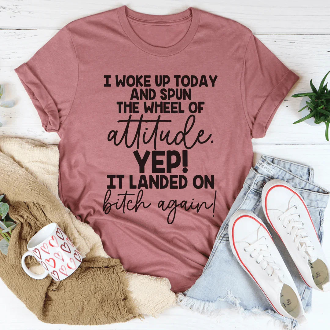 T-shirt La Roue de l'Attitude
