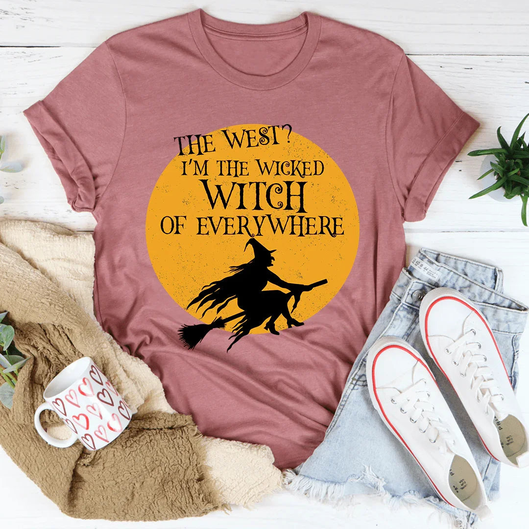 La camiseta de la bruja malvada de todas partes