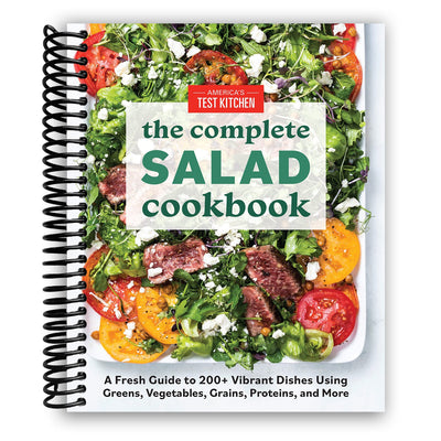 The Ultimate Salad Recipe Book: 200+ Colorful Creations with Greens, Grains, and Proteins (Spiral Edition) - Korvel