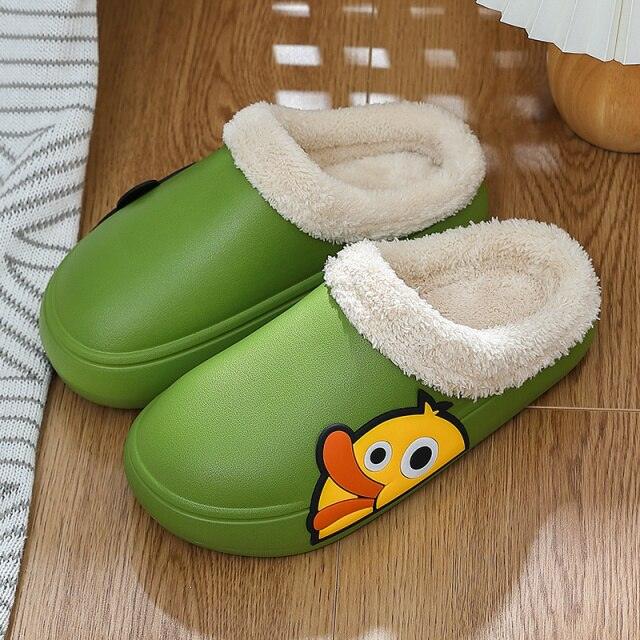 Cozy Thick Platform Winter Slippers for Women
