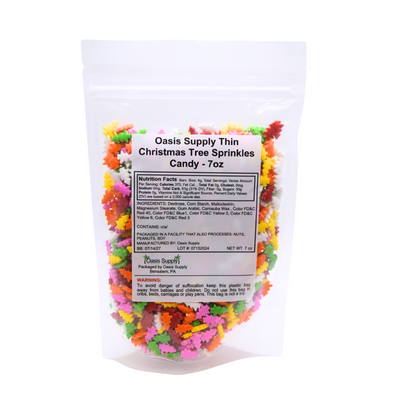 Sprinkles para Decorar Pasteles de Navidad Oasis Supply, 200g