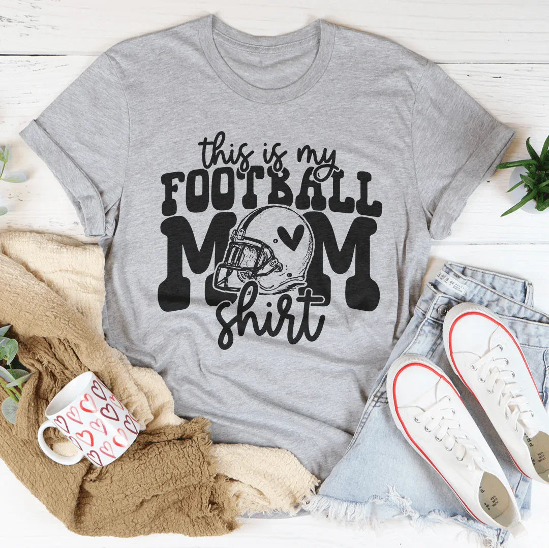 Esta es mi camiseta de mamá futbolera