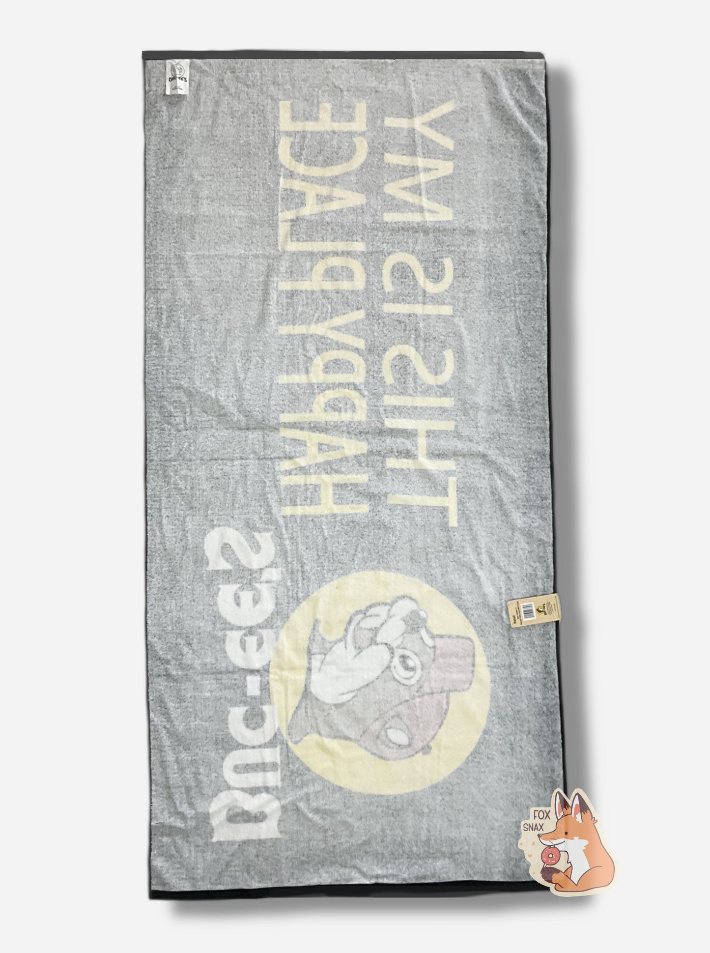 Toalla de Playa Buc-ee's Este Es Mi Lugar Feliz