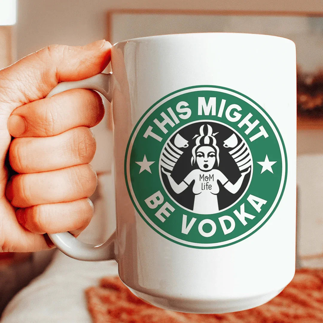Cela pourrait être de la vodka Tasse en céramique 15 oz