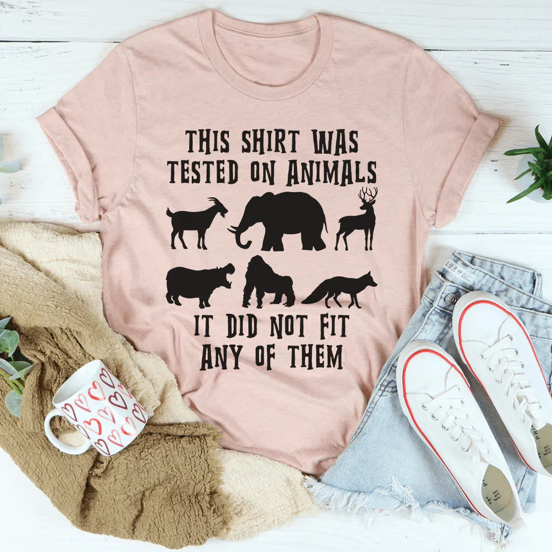 Animal Testing Awareness T-Shirt
