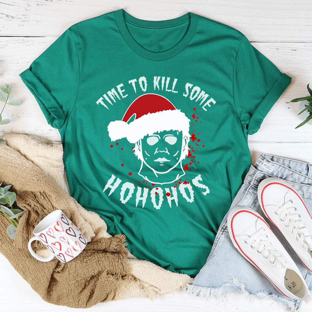 Es hora de matar algunos Ho Ho Hos Tee