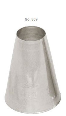 Ateco 809 Plain Piping Tip for Perfect Cake Decoration