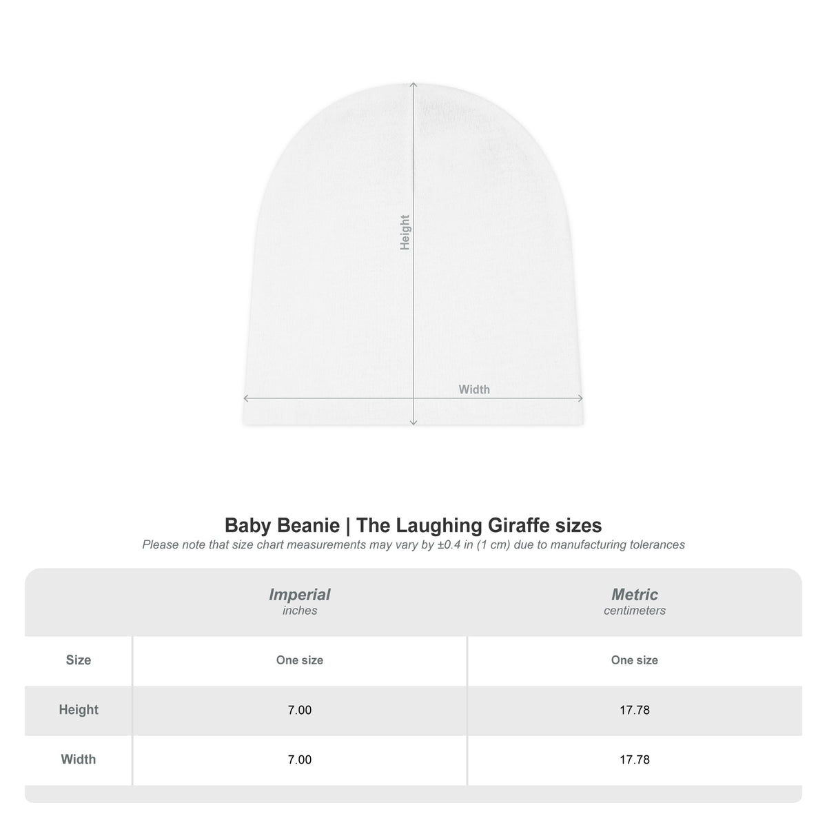 Total Success Baby Beanie – Political Parody Edition