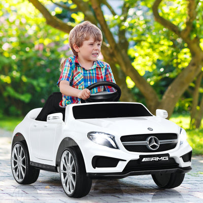 12V Electric Kids Ride On Car with Remote Control - White